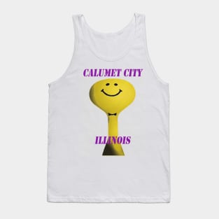 Calumet City Smiley Water tower Tank Top